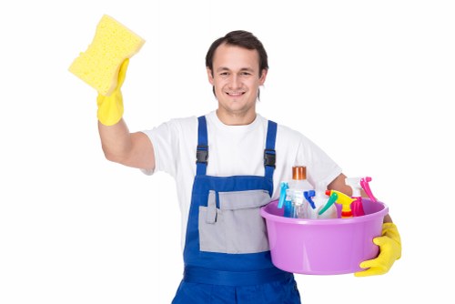 Detailed cleaning of a Chelsea office kitchen and communal area