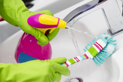 Professional domestic cleaning in a Chelsea home