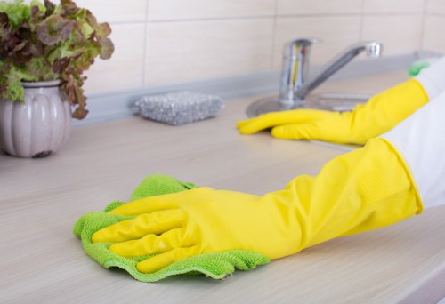 Emergency safety procedure awareness for cleaning staff