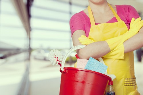 Chelsea Cleaners maintaining safety standards with trained staff and PPE